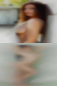 Shaved smooth down naked girl below.